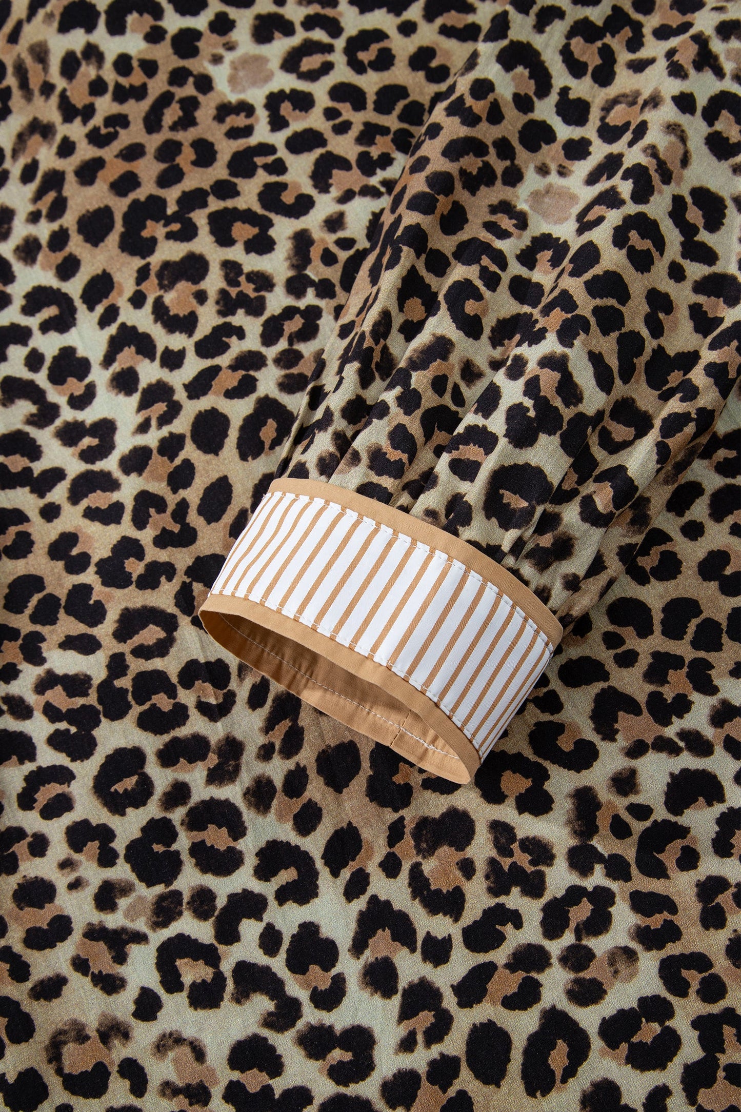 Jordyn Contrast Striped Trim Shirt