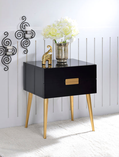 Denvor End Table with Drawers