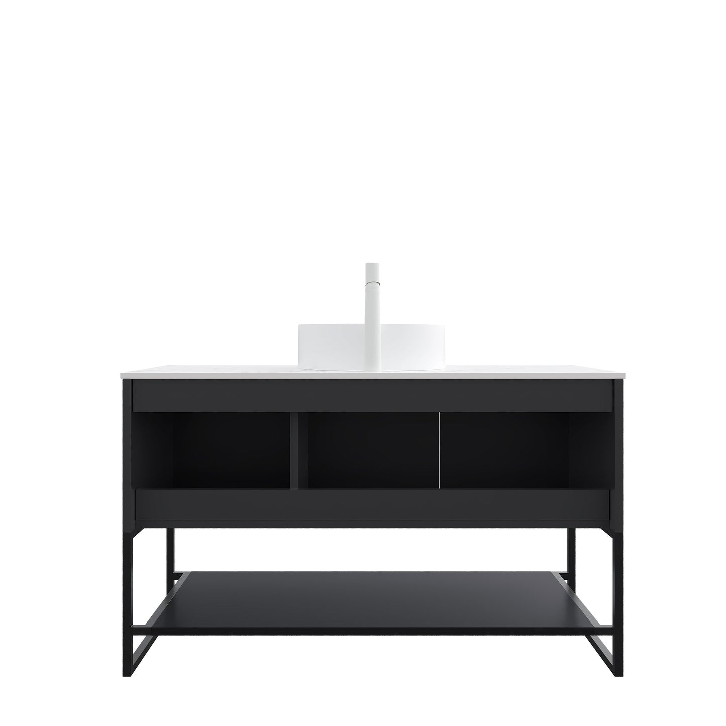 Tulio 48" Bathroom Vanity with Sink and Storage Cabinet