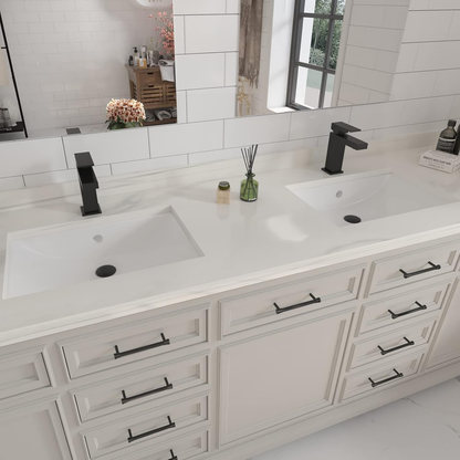 Single Handle Bathroom Faucet, Matte