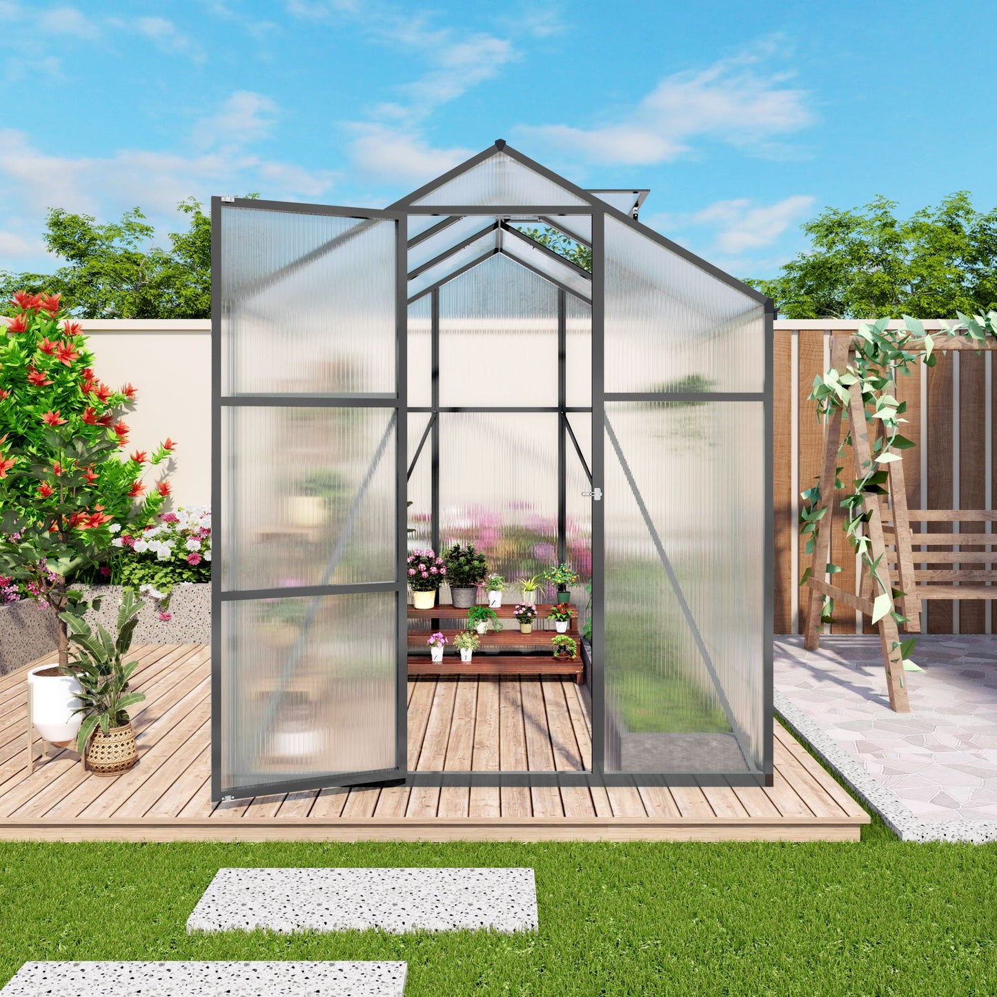 Gain Height Windproof house With Raised Base