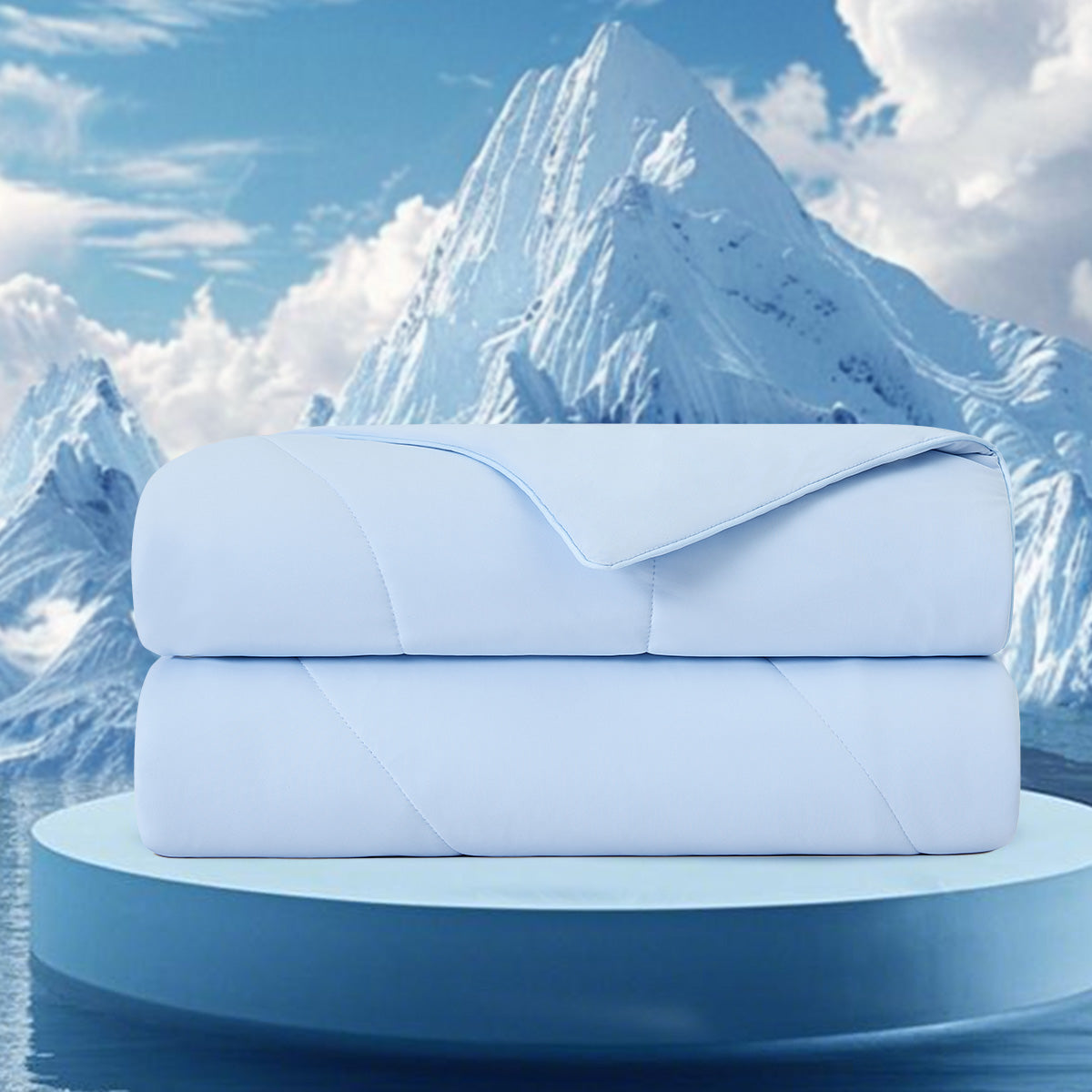1-Piece 60x90" Cooling DA Comforter, Ice