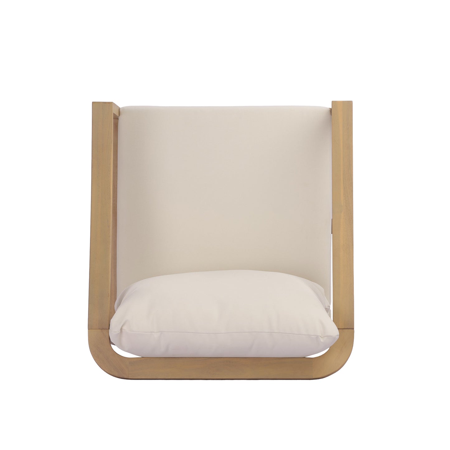 Acacia Wood Patio Furniture Club Chair with Soft Cushion
