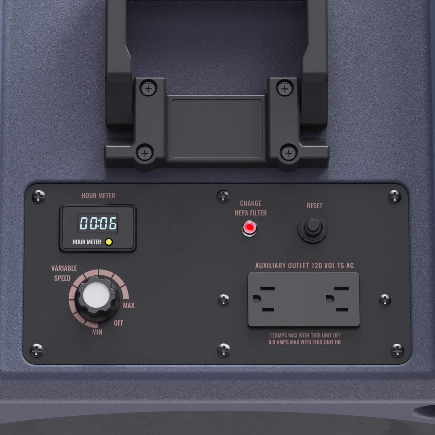 Air Scrubber with 3-Stage Filtration and 550 CFM Airflow