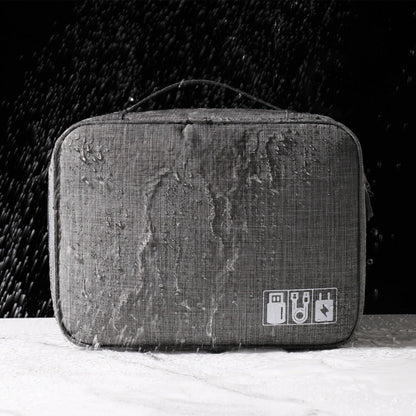 Data cable storage bag, large-capacity grid charger storage bag, mobile hard disk, earphone bag, travel portable waterproof digital bag.