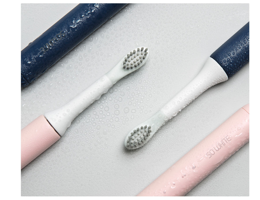 SO WHITE Pinjing EX3 Pink | Rechargeable Sonic Electric Toothbrush – Ultra-Light with 3 Cleaning Modes
