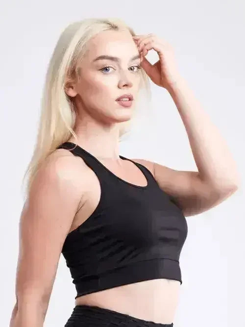 Racerback Training Crop Tank – Lightweight & Breathable for Workouts