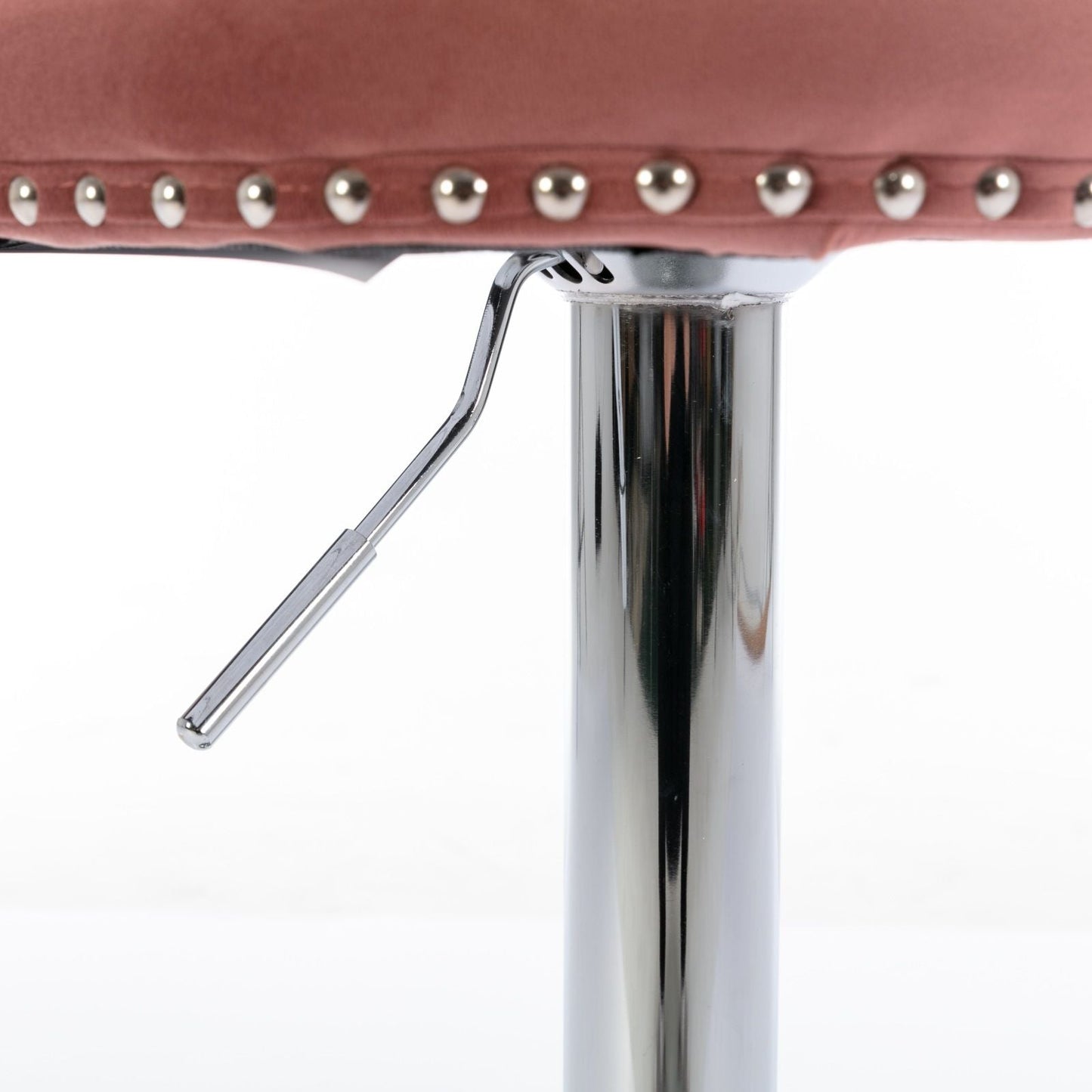 Swivel Adjustable Height Barstools Set of 2