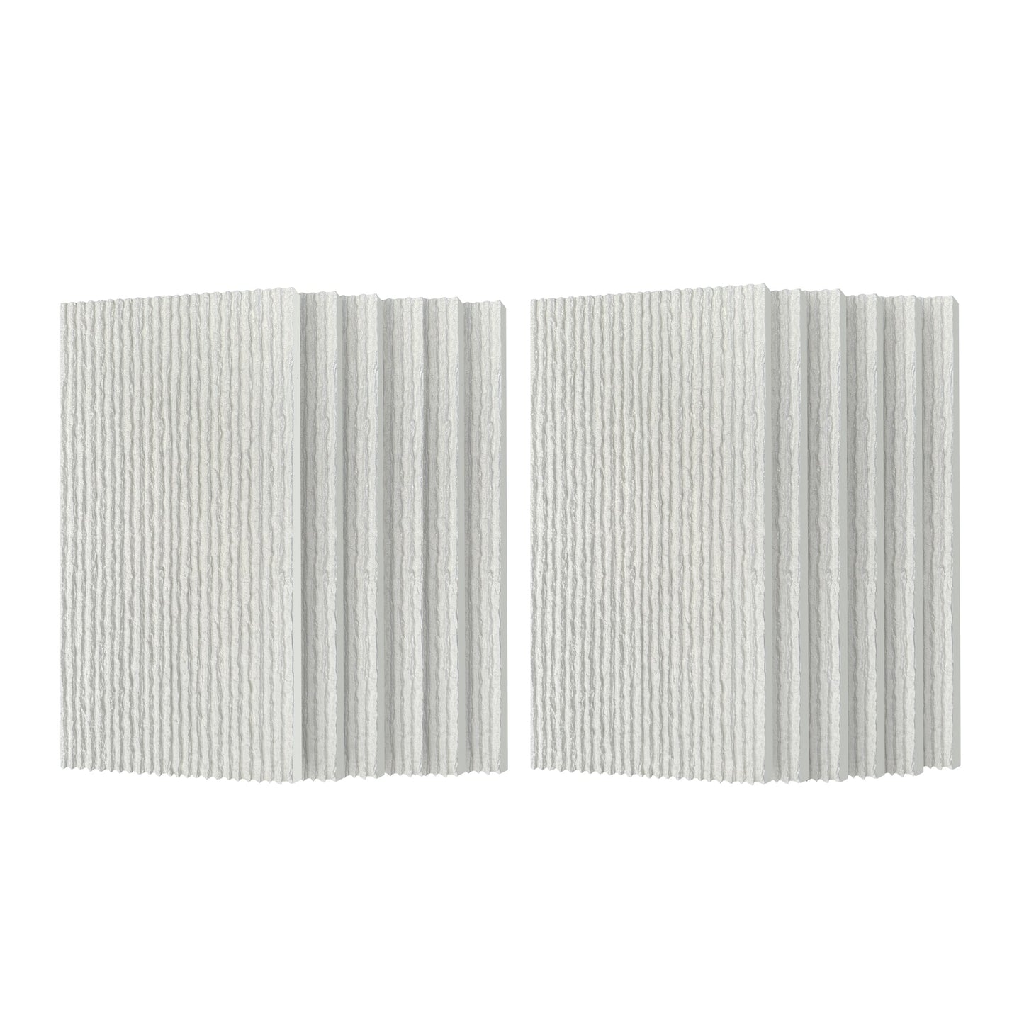 3D Faux Stone Wall Panels - 12 PCS PU Wainscoting Panel