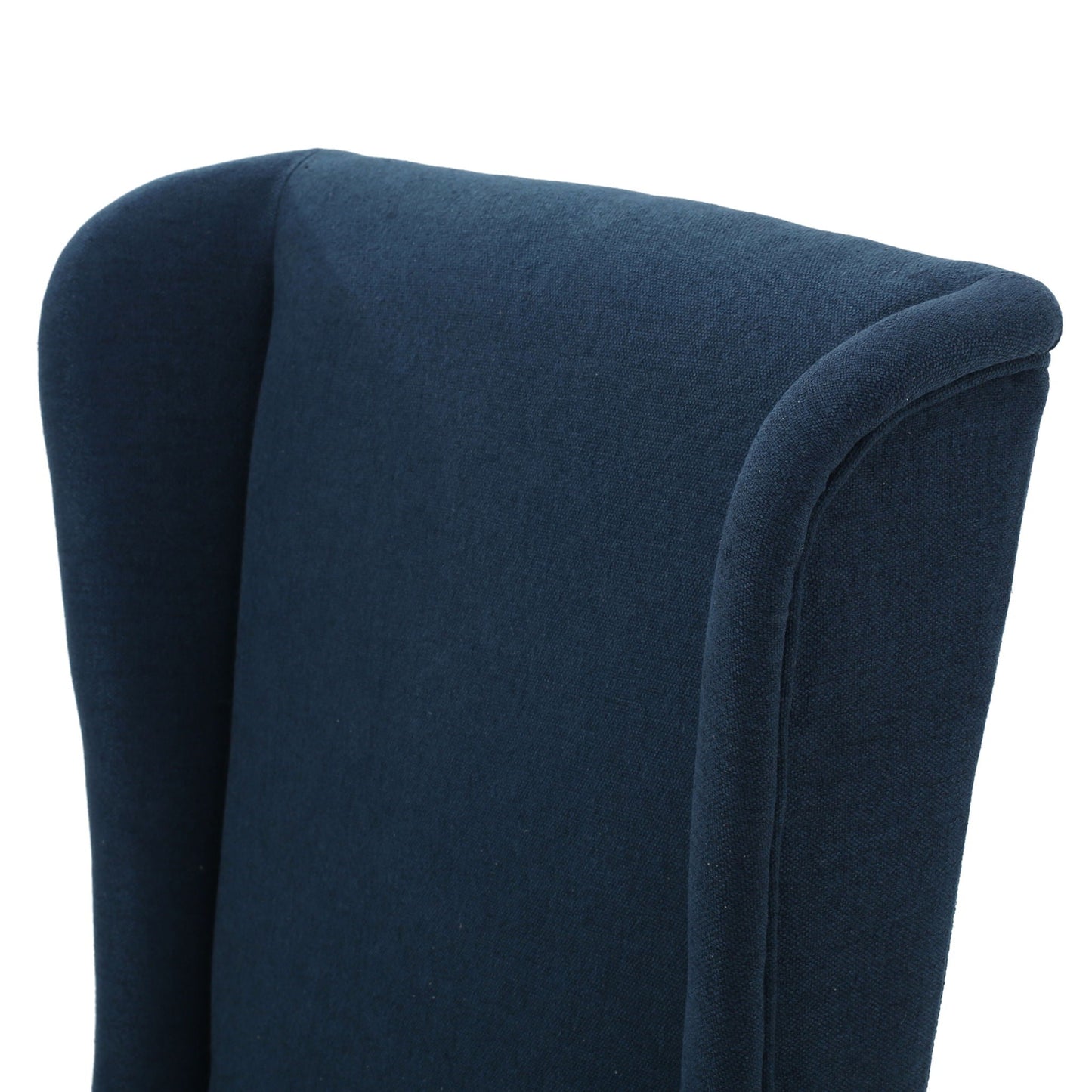 Alight Upholstered Dining Chair With High Back And Birch Wood Legs