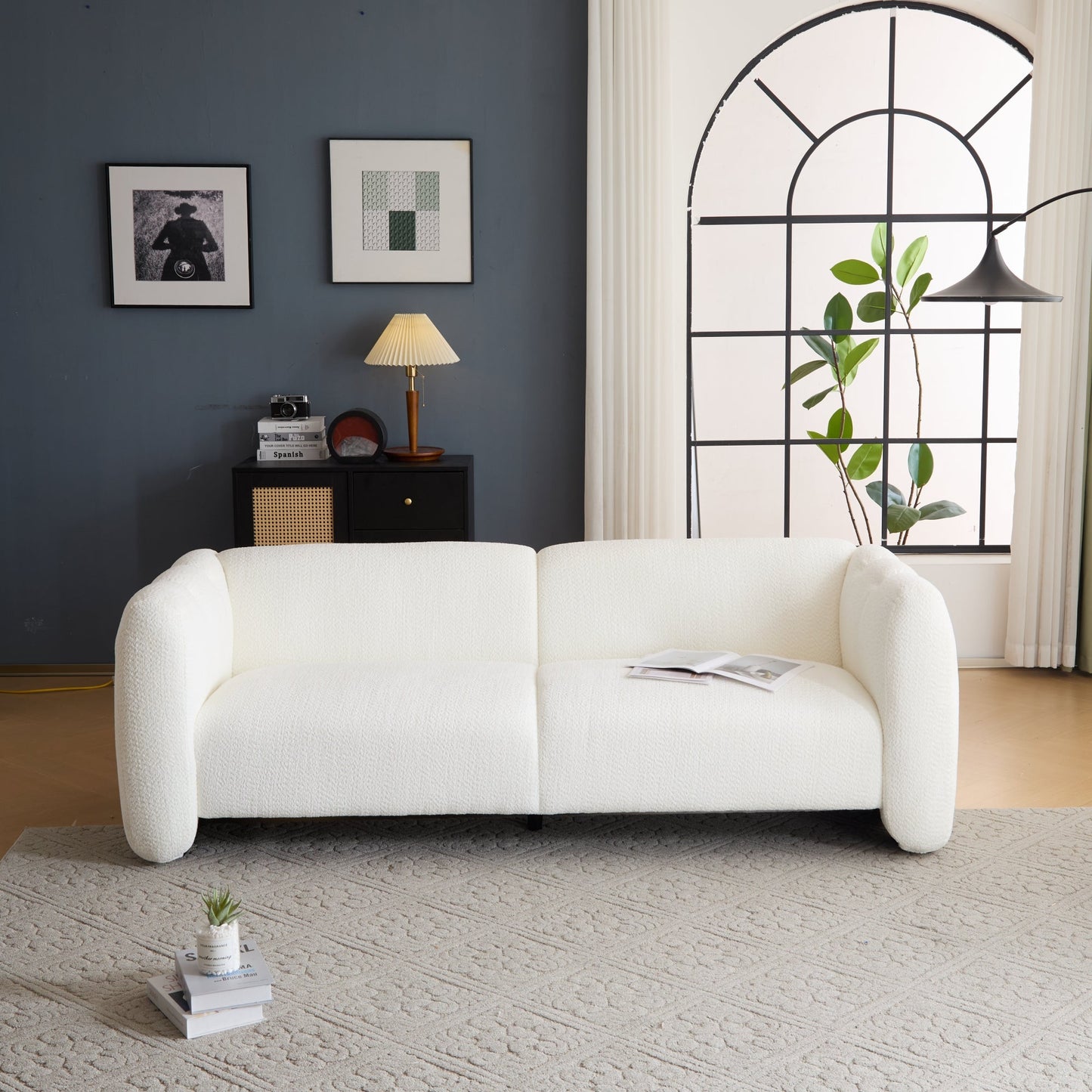 Tonson 83" 3-Seater Boucle Sofa