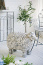 25.5x13x18" Magnesium Sheep Figurine with Weathered Finish