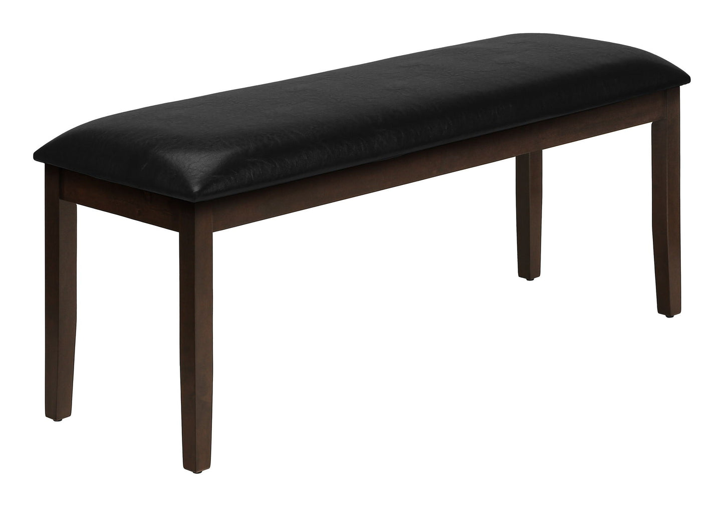 Rectangular Upholstered Hallway Bench - Transitional Design
