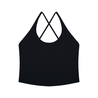Loki & Ivy Women's Tight Halter Yoga Tank Top