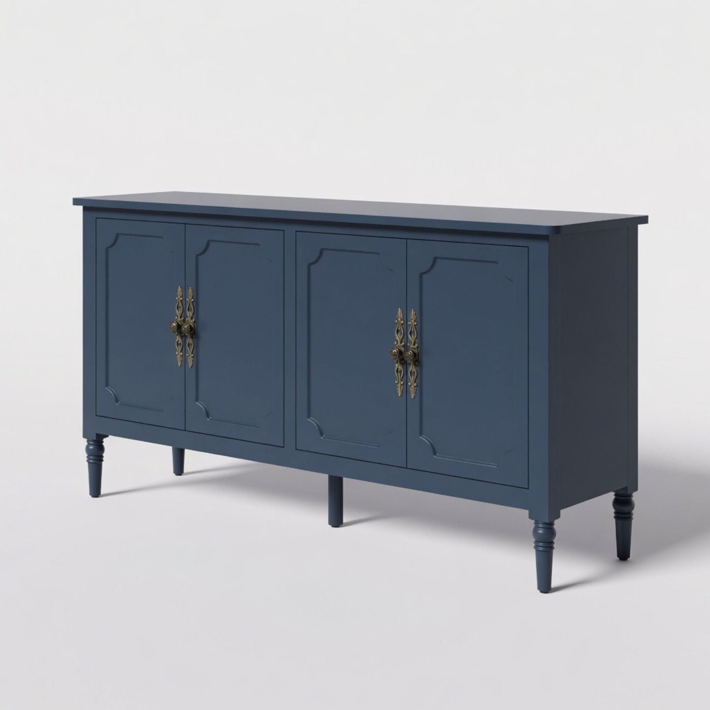 Vintage Buffet Cabinet With Adjustable Shelves