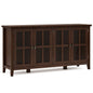 Artisan - Handcrafted Wide 4 Door Storage Cabinet
