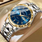 Men's Dual Calendar Fashion Waterproof Luminous Quartz Watch