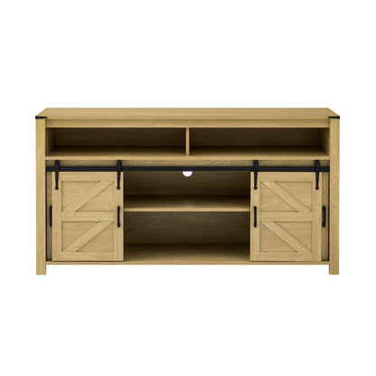 U_STYLE 59.3'' Sideboard with Sliding Barn Door