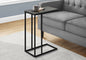 Accent Table, C-Shaped, Space-Saving Functionality