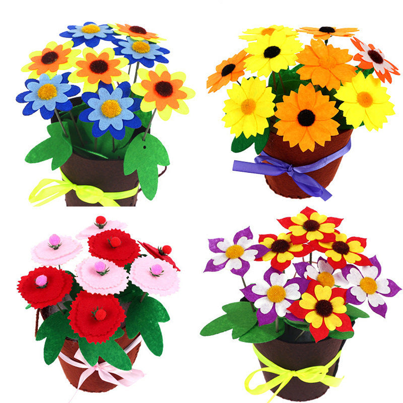Cut-free Flowerpot Non-woven Potted Plant