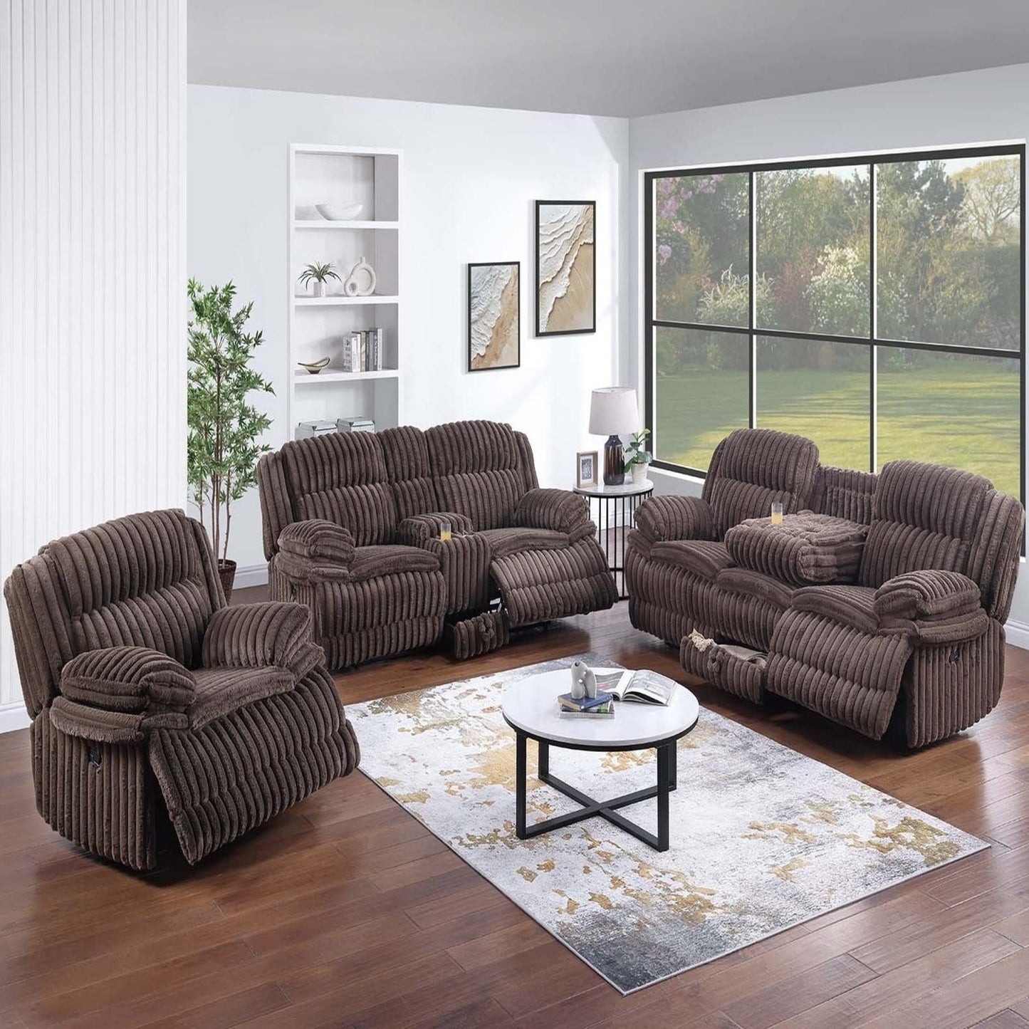 Modern Motion Sofa Set