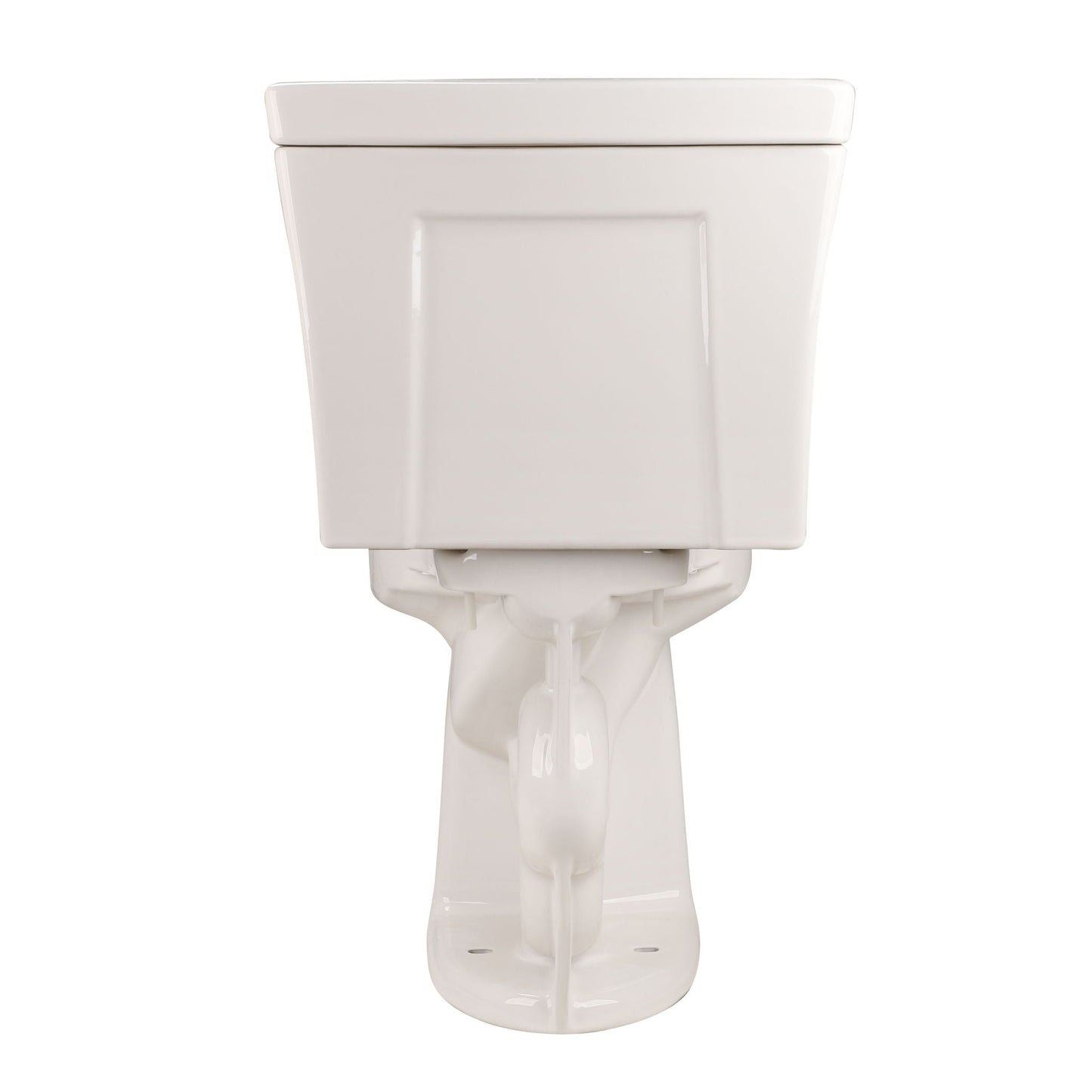 Gloss 2 Piece Toilet With 1.28 Gpf Tornado Flush, Rimless Bowl, Soft Closing Seat - Gloss White