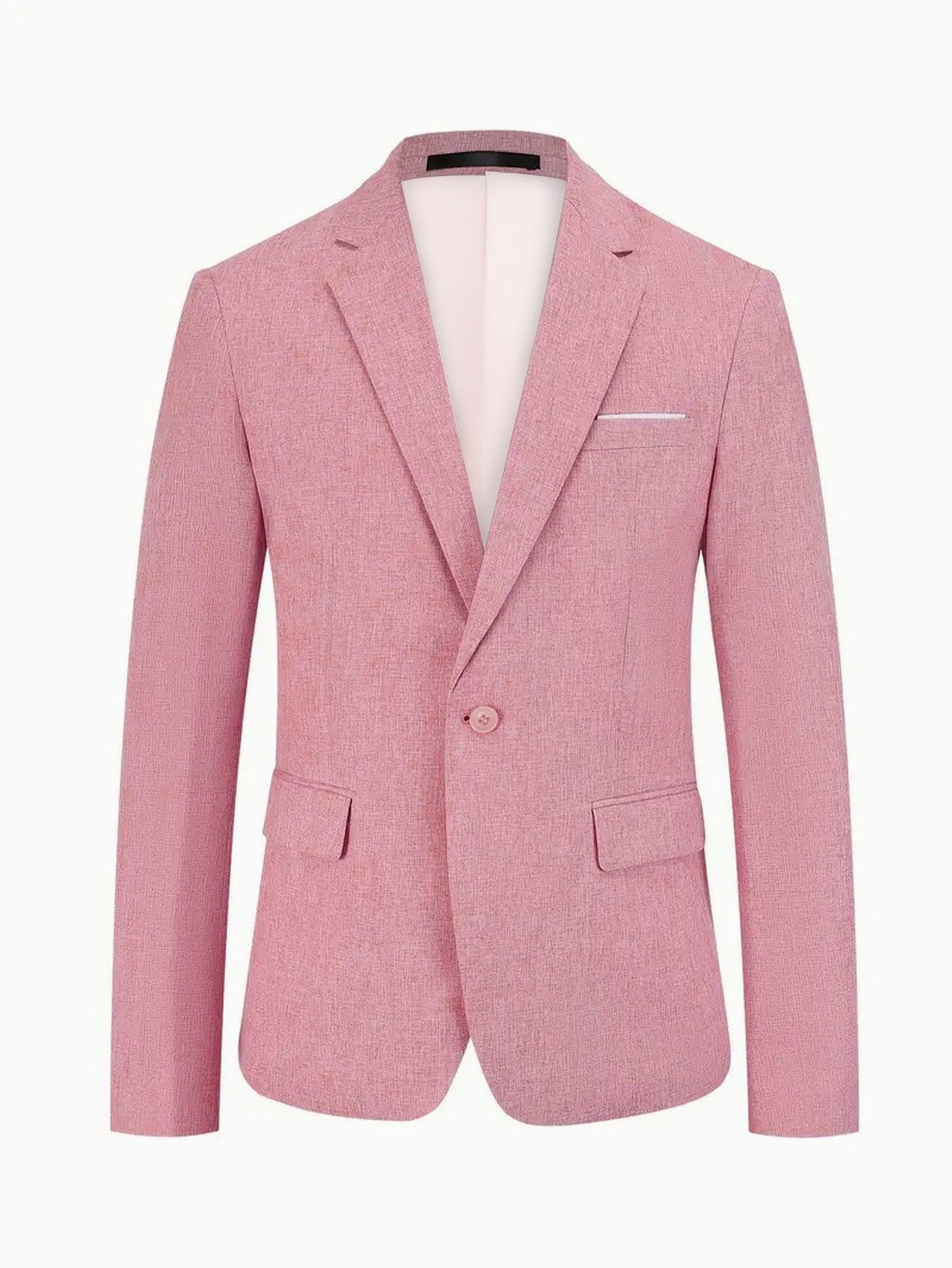Mens Casual Solid-colormulti-color Suit Jacket