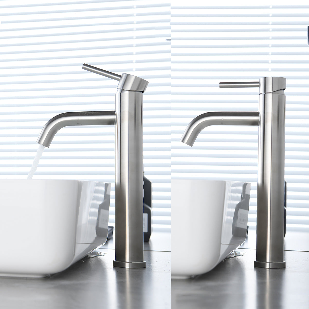 Single Hole Single Handle Bathroom Sink Faucet