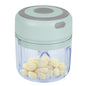 Mini Electric Garlic Chopper 8.45OZ Cordless Garlic Mincer Food Chopper Rechargeable Food Blender Chili Nut Onion Pepper Meat Ginger Baby Food
