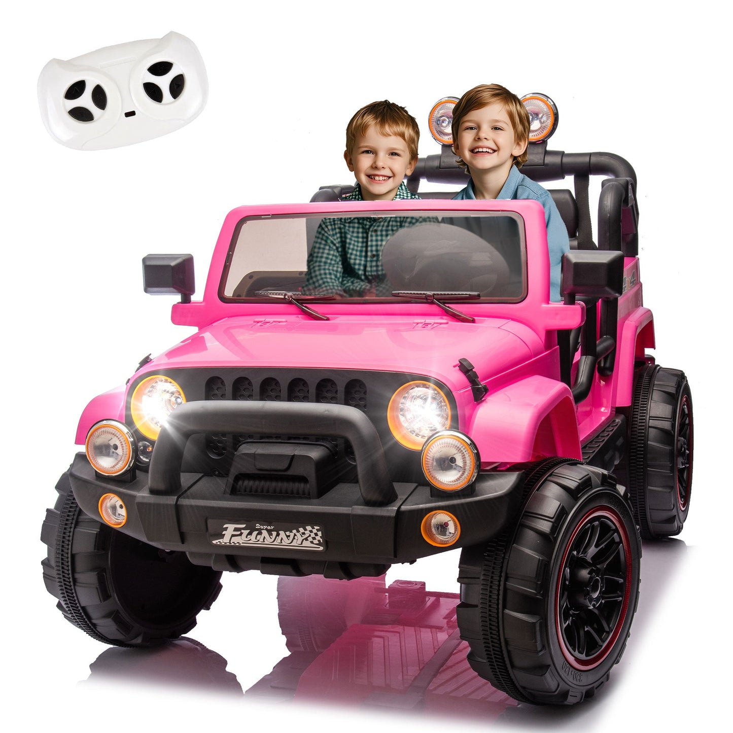 24V Kids Ride-On Electric Car with Parental Control