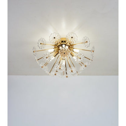 Gold Flush Mount Ceiling Light