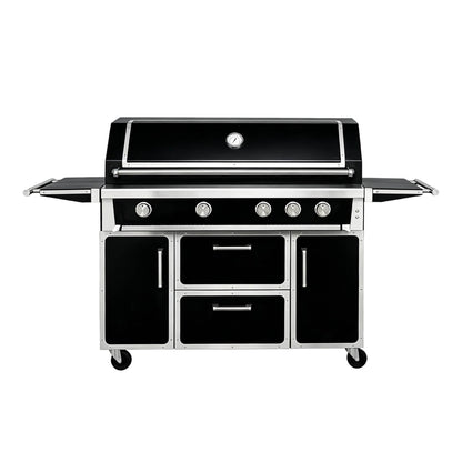 49-Inch Professional 99K BTU Outdoor Stainless Steel BBQ Grill (SAK91342)