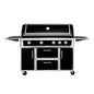 49-Inch Professional 99K BTU Outdoor Stainless Steel BBQ Grill (SAK91342)
