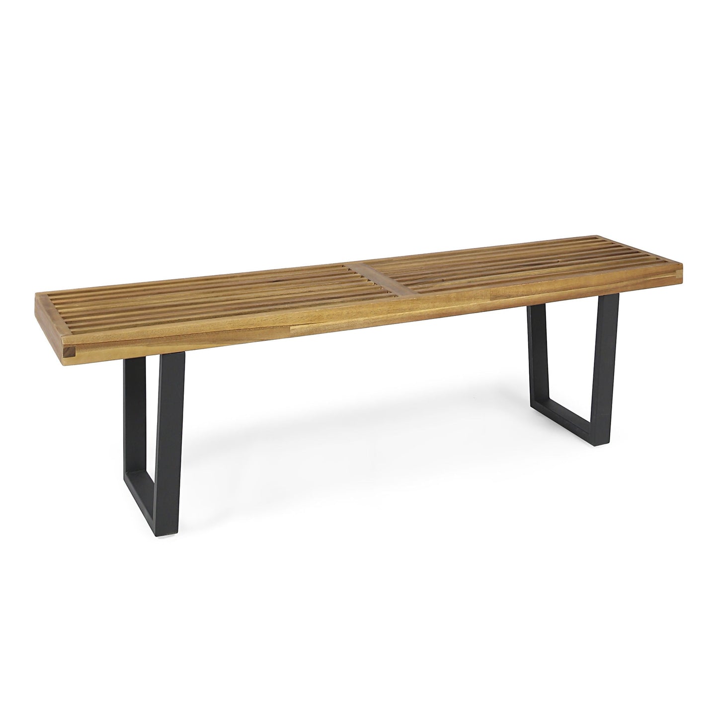 Intrinsic Outdoor Dining Bench With Slat Top