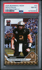 Graded 2025 Topps Bowman U Now Diego Pavia #31 FoilFractor 1/1 Rookie RC Football Card PSA 8 Near Mint