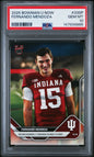 Graded 2025 Topps Bowman U Now Fernando Mendoza #33SP Rookie RC Football Card PSA 10 Gem Mint