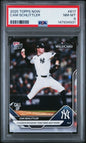 Graded 2025 Topps Now Cam Schlittler #817 Rookie RC Baseball Card PSA 8 Near Mint