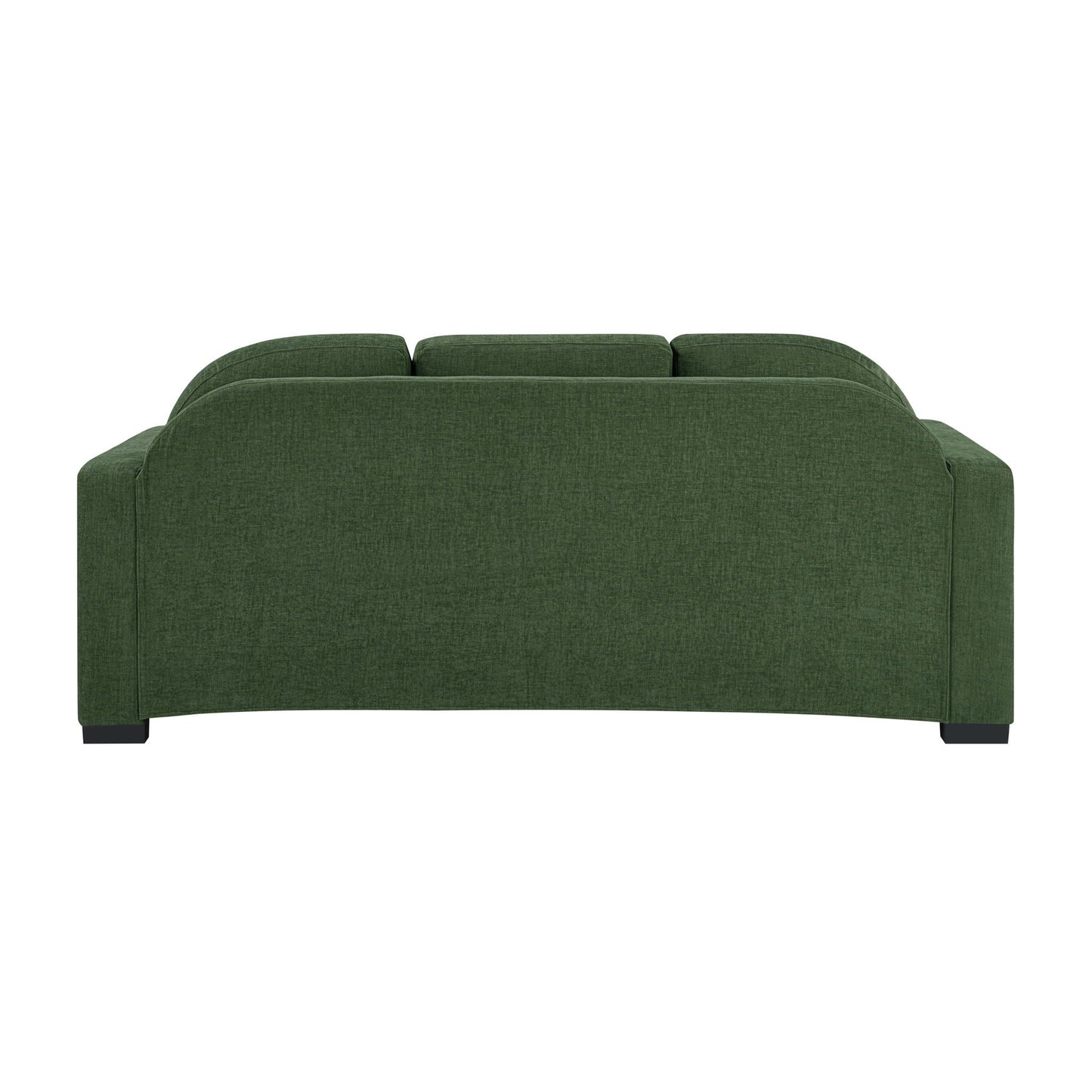 Modern 3 Seater Sofa With Curved Backrest