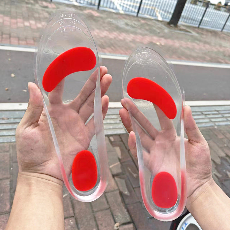 Men And Women Shock-absorbing Insoles For Flat Feet Correction