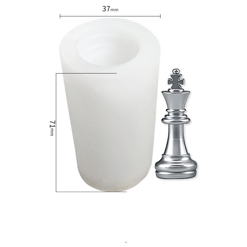 Chess Silicone Mold Chocolate Baking Abrasive