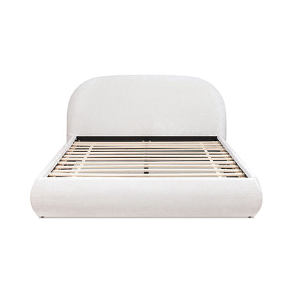 Archie Puffy Grounded - Upholstered Platform Bed