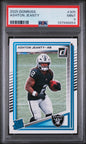 Graded 2025 Panini Donruss Ashton Jeanty #305 Rookie RC Football Card PSA 9 Mint
