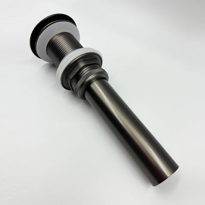 Bathroom Sink Drain without Overflow, Vessel Sink Lavatory Vanity Pop Up Drain Stopper