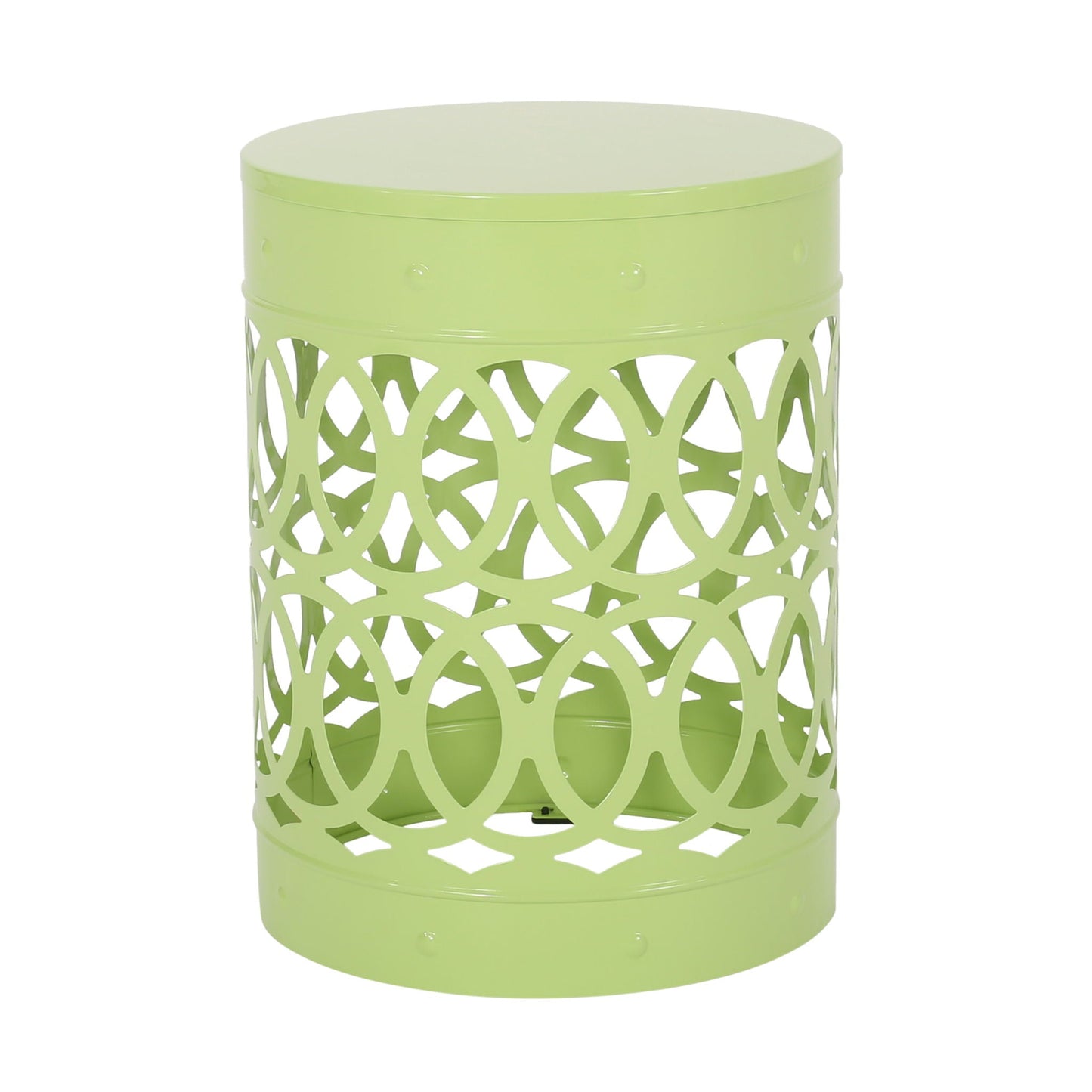 Outdoor Metal Side Table Set of 2