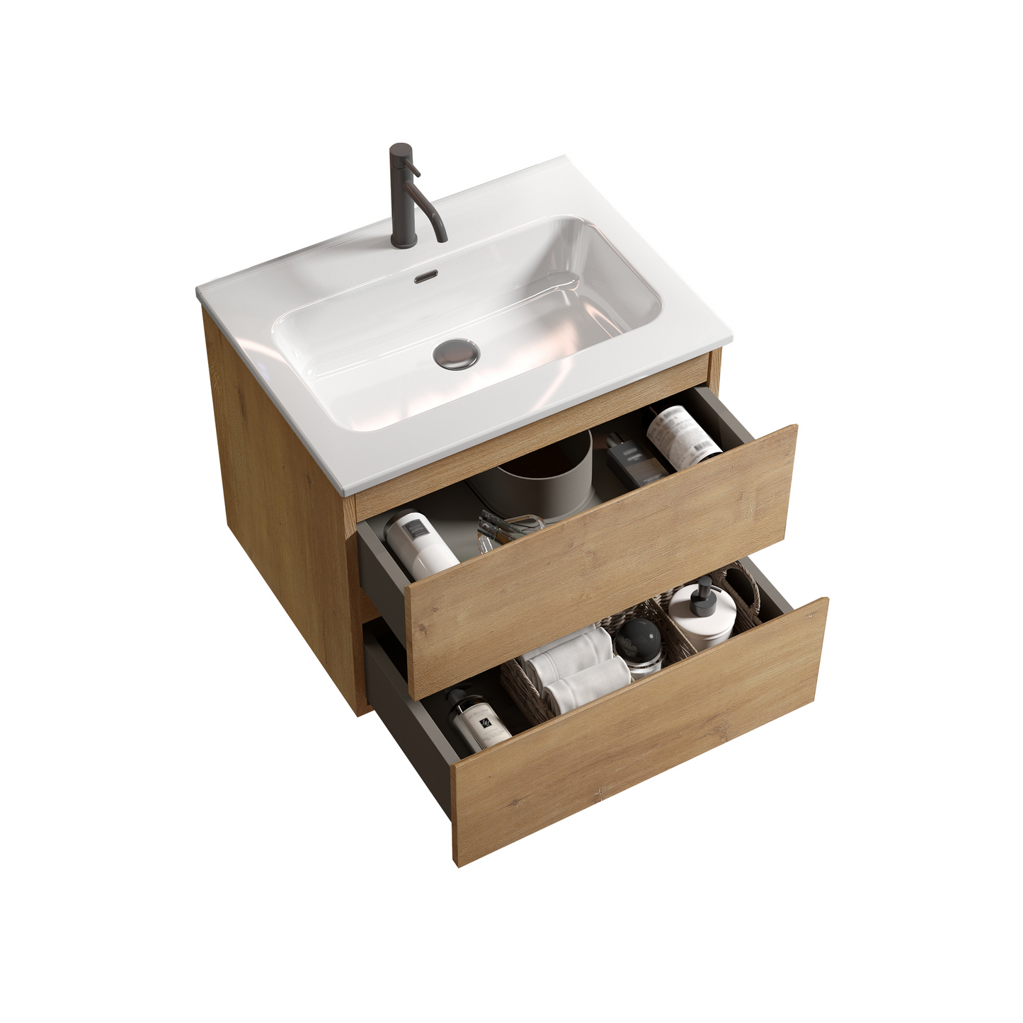 TIA 24" Wall Mount Bathroom Vanity