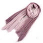 Large Soft Scarf Warm Cotton Tassel