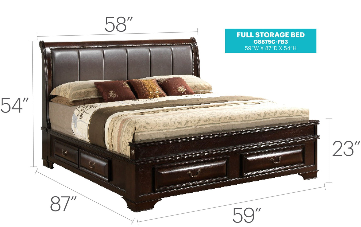 Lavita - Storage Bed