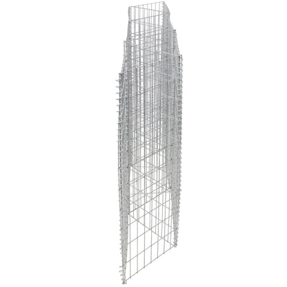 Galvanized Steel Tall Gabion Basket with Multiple Compartments