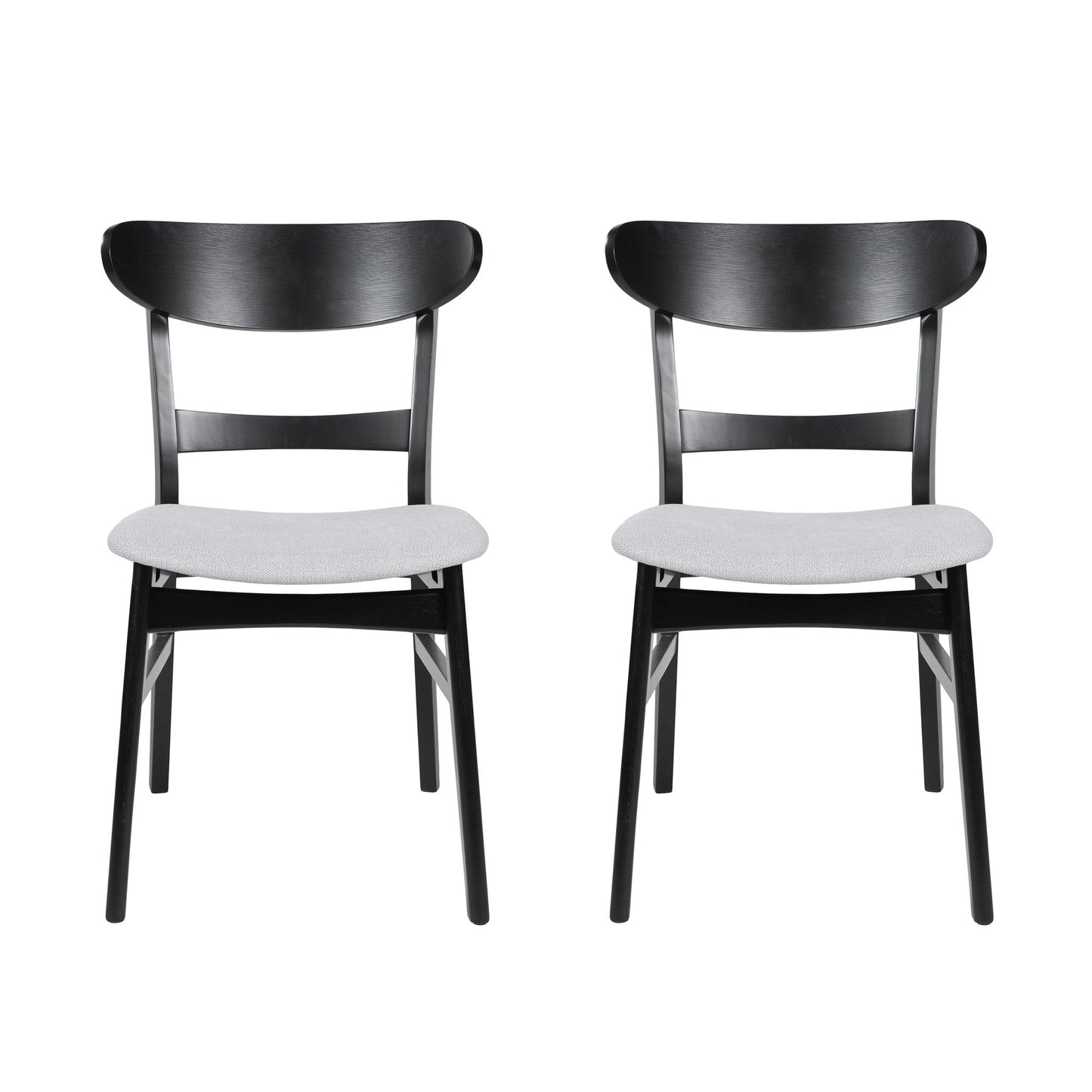 5 Piece Dining Set With Table And 4 Upholstered Chairs