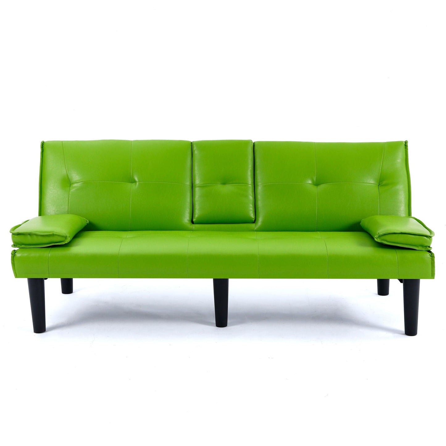 Sofa Bed With Foldable Design And Cup Holder